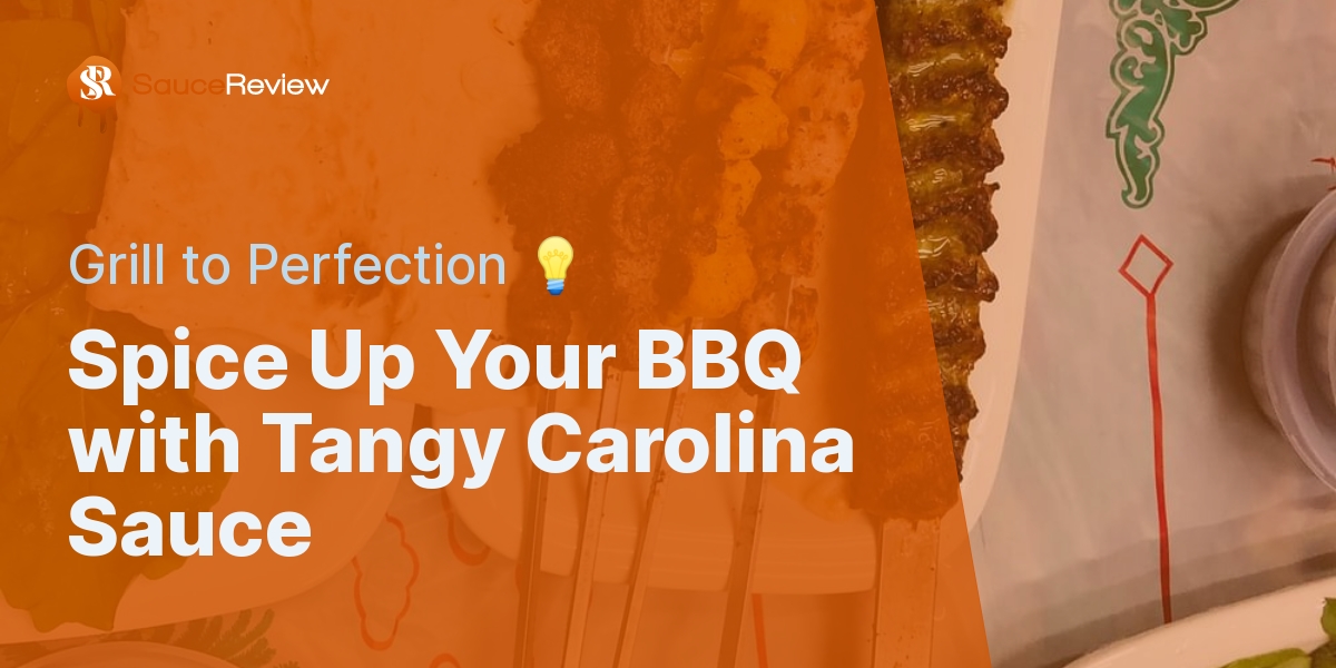 Tangy Carolina BBQ Sauce Recipe | Sauce Review