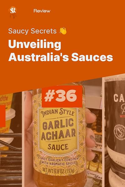 Unveiling Australia's Sauces - Saucy Secrets 👋
